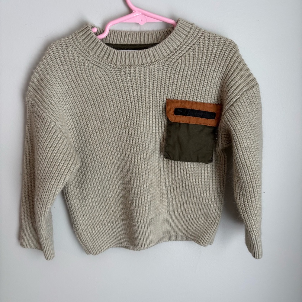 Zara knit sweater 2/3Y toddler boy